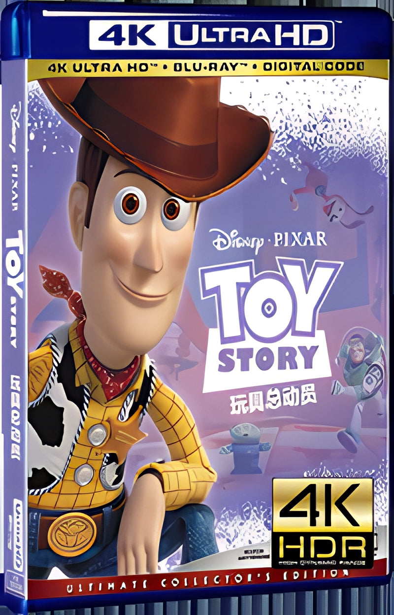 1995 Toy Story Ultra HD 4K for Gift 1-Disc All RegionPlay Seal Box Blu-ray