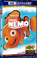 2003 Finding Nemo Finding Nemo 3D Ultra HD 4K for Gift 1-Disc All RegionPlay Seal Box Blu-ray
