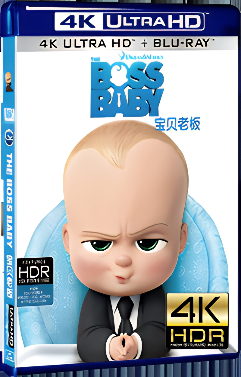 2017 The Boss Baby (2017) Ultra HD 4K for Gift 1-Disc All RegionPlay Seal Box Blu-ray