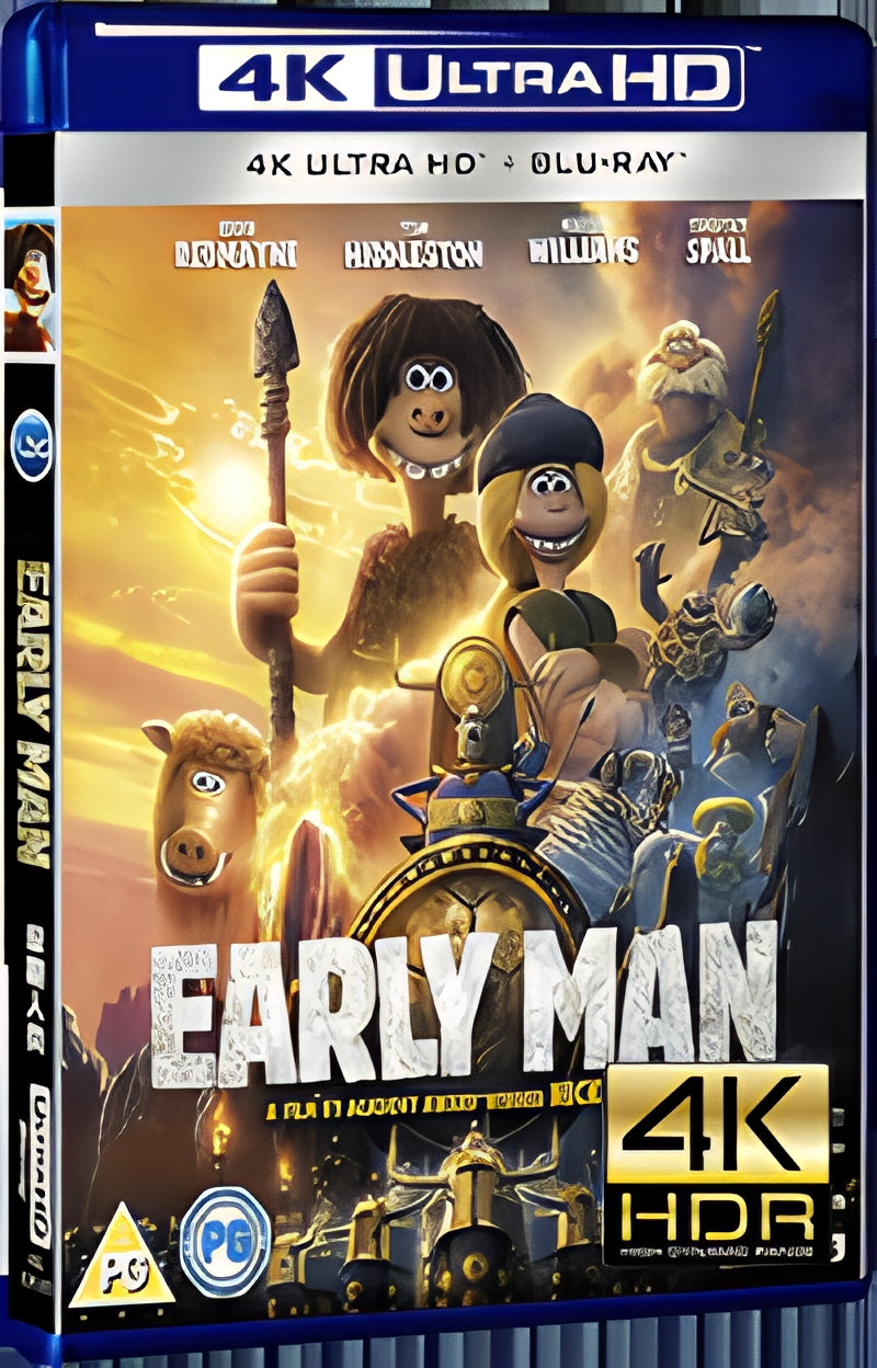 2018 Early Man (2018) Ultra HD 4K for Gift 1-Disc All RegionPlay Seal Box Blu-ray