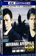 2003 Infernal Affairs 3 Ultra HD 4K for Gift 1-Disc All RegionPlay Seal Box Blu-ray