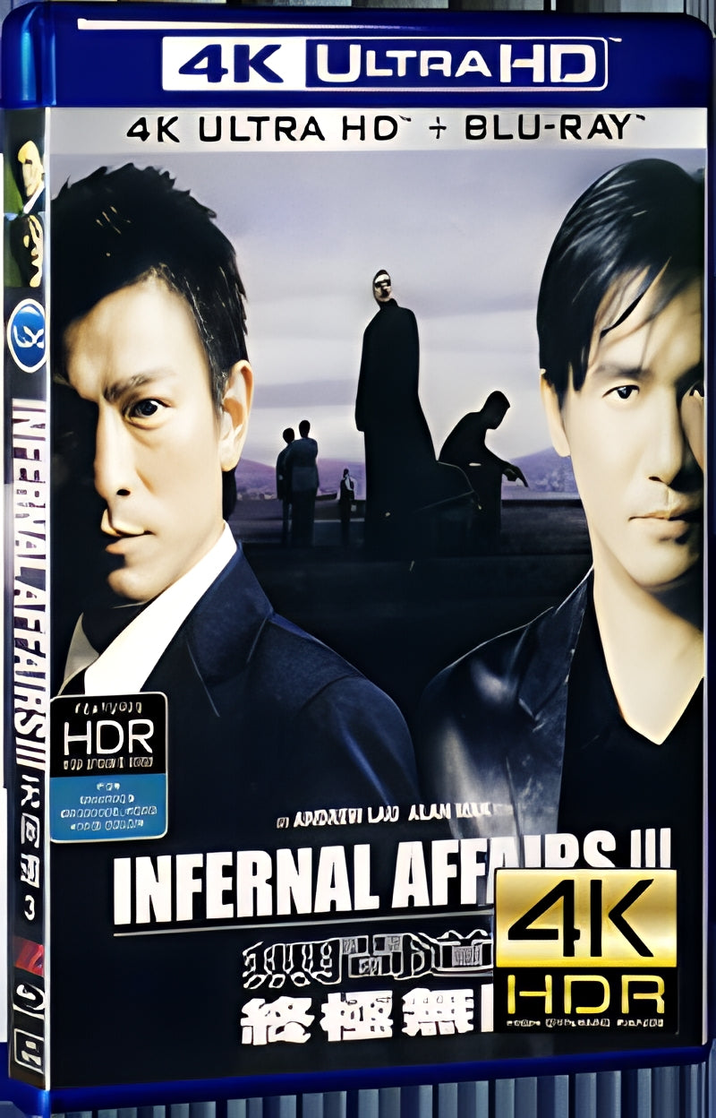2003 Infernal Affairs 3 Ultra HD 4K for Gift 1-Disc All RegionPlay Seal Box Blu-ray