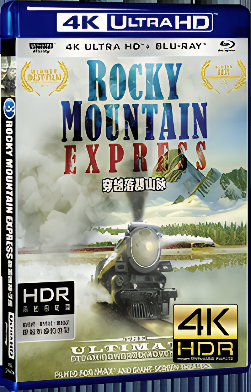 2011 Crossing the Rocky Mountains Ultra HD 4K for Gift 1-Disc All RegionPlay Seal Box Blu-ray