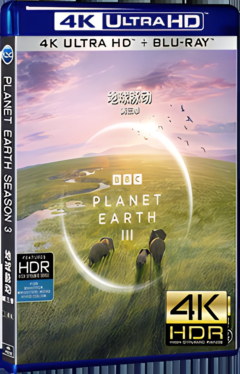 2023 Planet Earth Season 3 Ultra HD 4K for Gift 2-Disc All RegionPlay Seal Box Blu-ray
