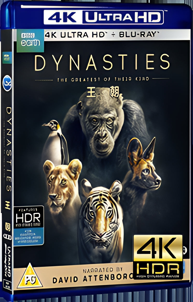 2018 Dynasties (2018) Ultra HD 4K for Gift 2-Disc All RegionPlay Seal Box Blu-ray