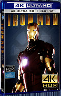 2008 Iron Man Ultra HD 4K for Gift 1-Disc All RegionPlay Seal Box Blu-ray