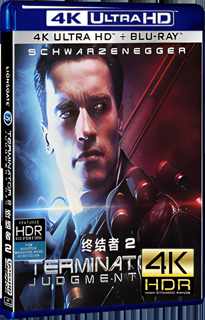 1991 Terminator 2 Ultra HD 4K for Gift 1-Disc All RegionPlay Seal Box Blu-ray