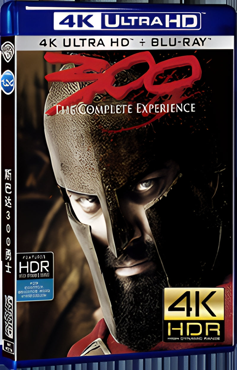 2006 The 300 Spartans Ultra HD 4K for Gift 1-Disc All RegionPlay Seal Box Blu-ray
