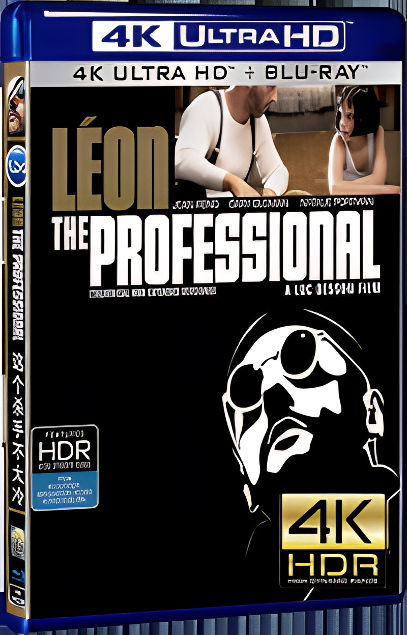 1994 Leon(1994) Ultra HD 4K for Gift 1-Disc All RegionPlay Seal Box Blu-ray