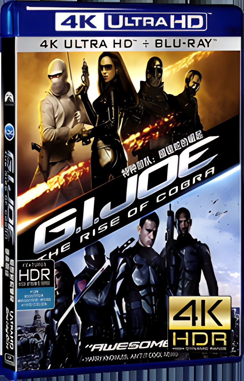 2009 GI Joe: The Rise of Cobra Ultra HD 4K for Gift 1-Disc All RegionPlay Seal Box Blu-ray
