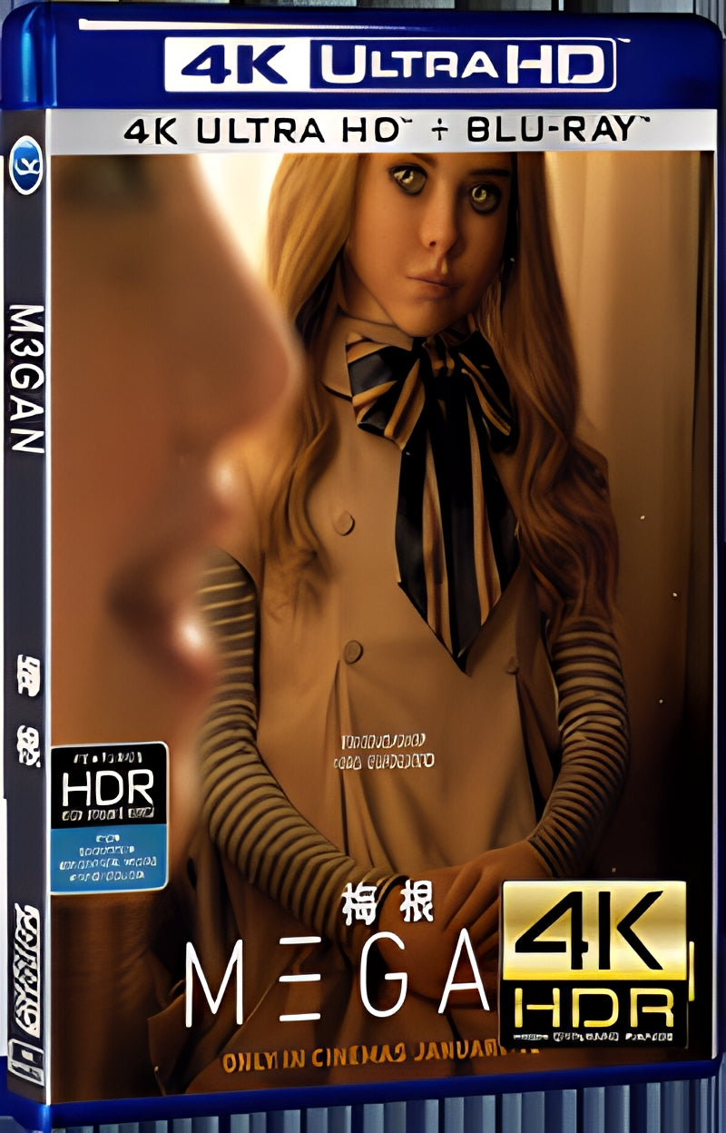 2022 M3GAN Ultra HD 4K for Gift 1-Disc All RegionPlay Seal Box Blu-ray