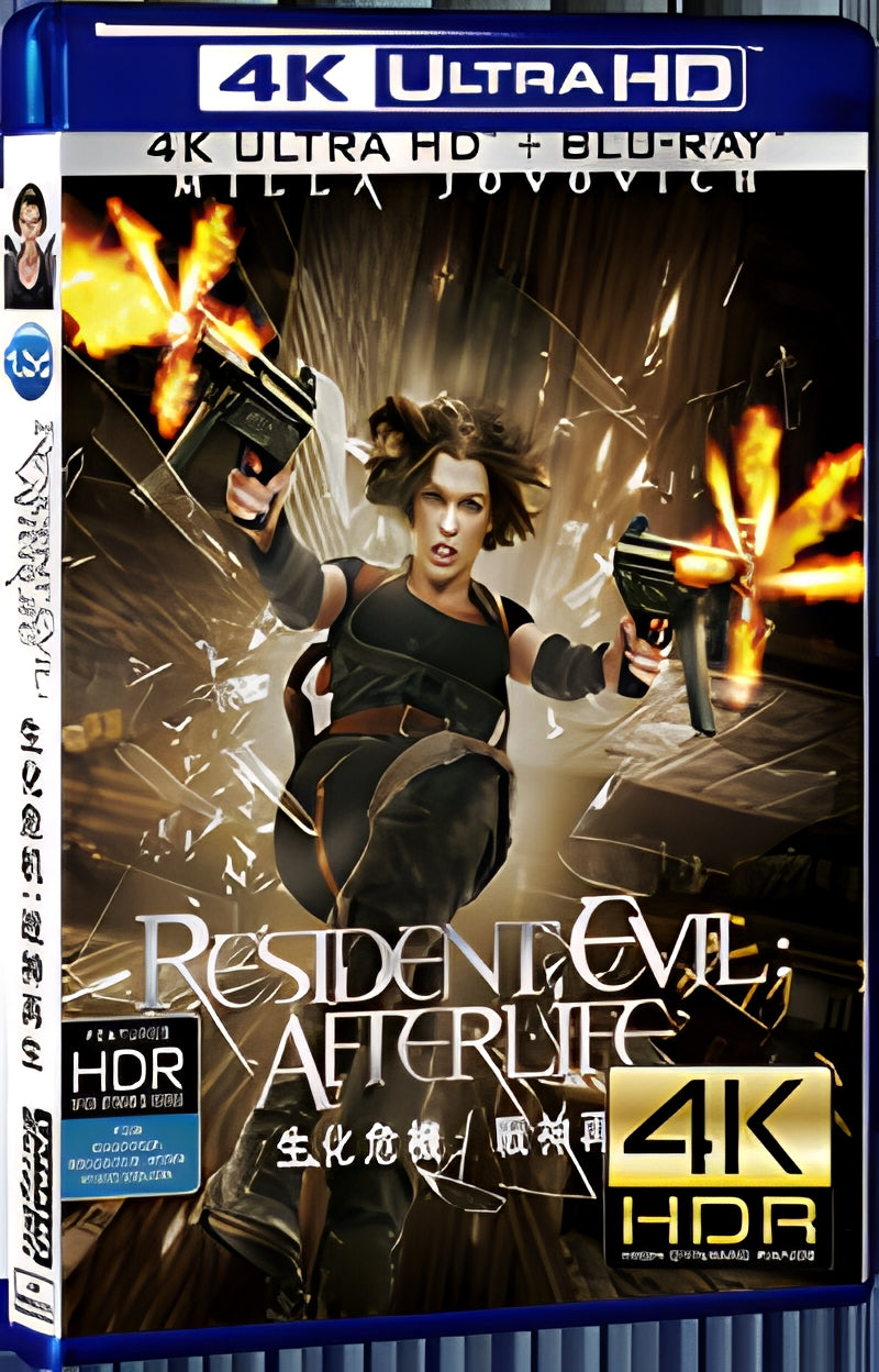 2010 Resident Evil: Afterlife Ultra HD 4K for Gift 1-Disc All RegionPlay Seal Box Blu-ray