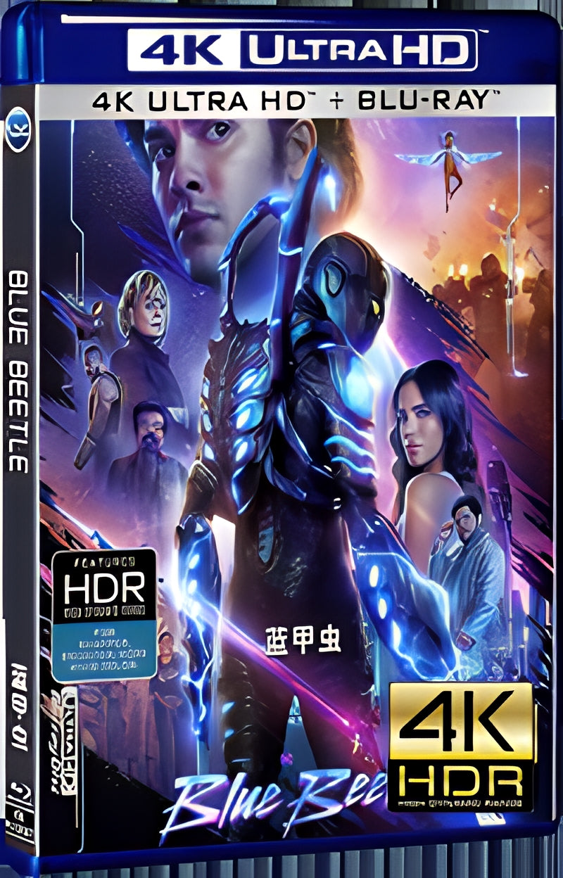 2023 Blue Beetle Ultra HD 4K for Gift 1-Disc All RegionPlay Seal Box Blu-ray