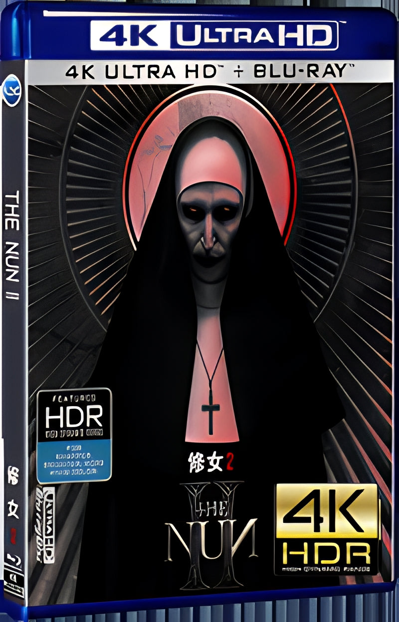 2023 The Nun II Ultra HD 4K for Gift 1-Disc All RegionPlay Seal Box Blu-ray