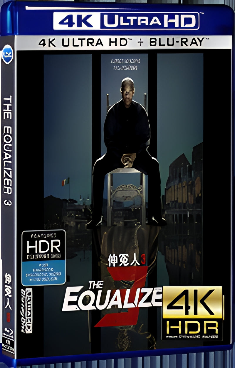 2023 The Equalizer 3 Ultra HD 4K for Gift 1-Disc All RegionPlay Seal Box Blu-ray