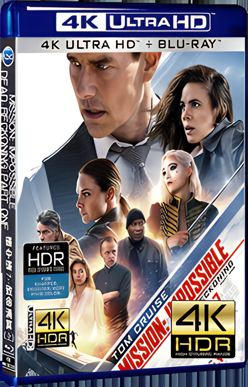 2023 Mission: Impossible – Dead Reckoning Part One Ultra HD 4K for Gift 1-Disc All RegionPlay Seal Box Blu-ray