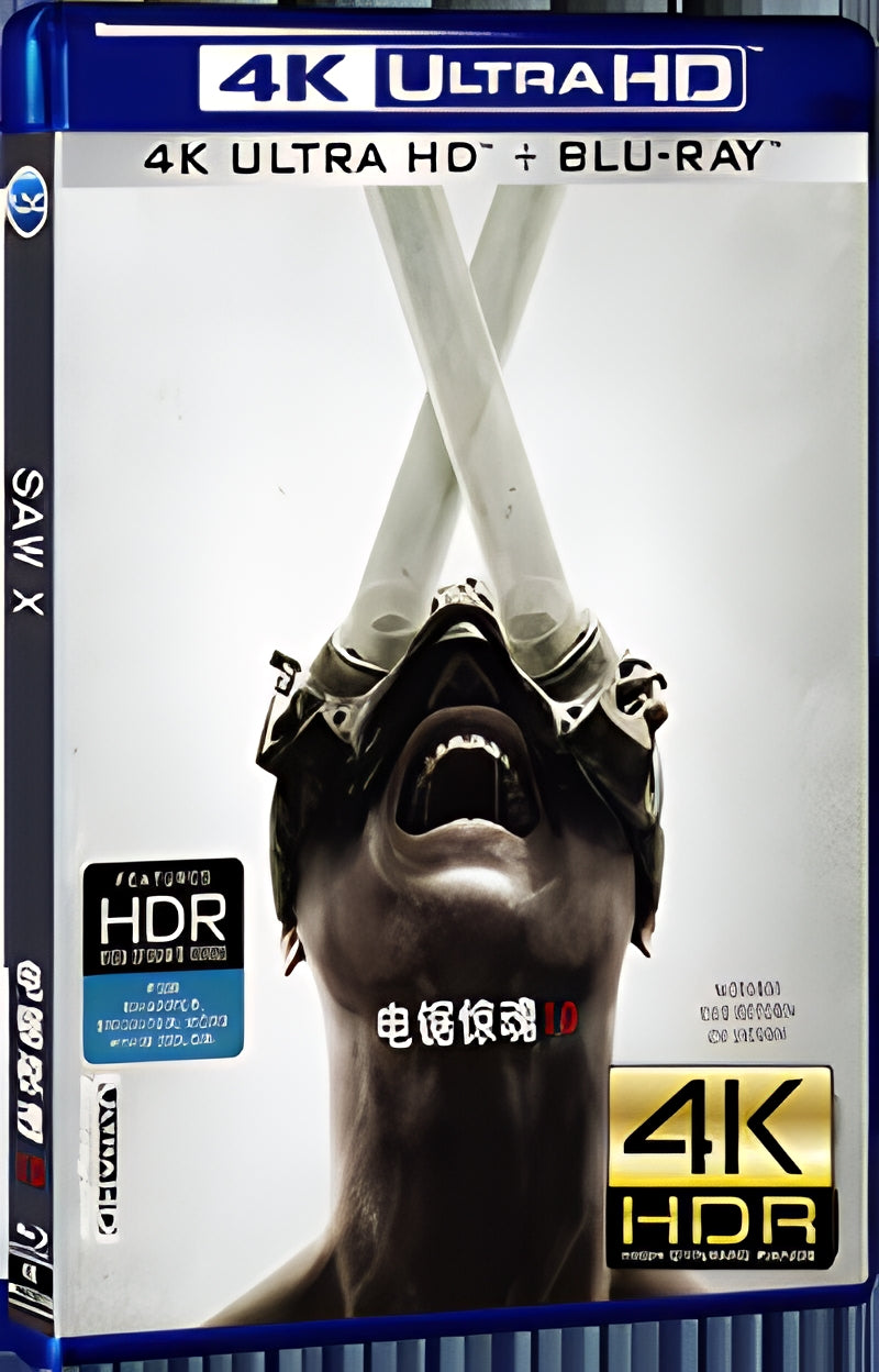 2023 Saw X Ultra HD 4K for Gift 1-Disc All RegionPlay Seal Box Blu-ray