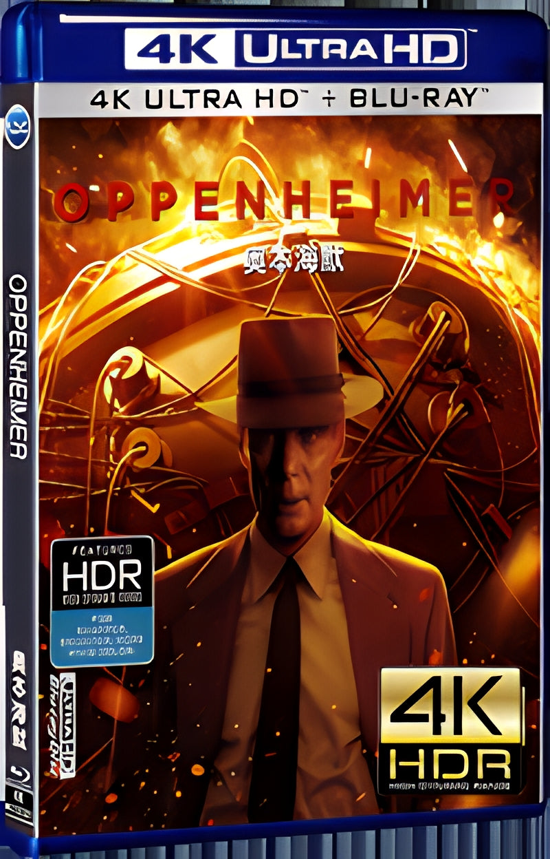 2023 Oppenheimer Ultra HD 4K for Gift 1-Disc All RegionPlay Seal Box Blu-ray