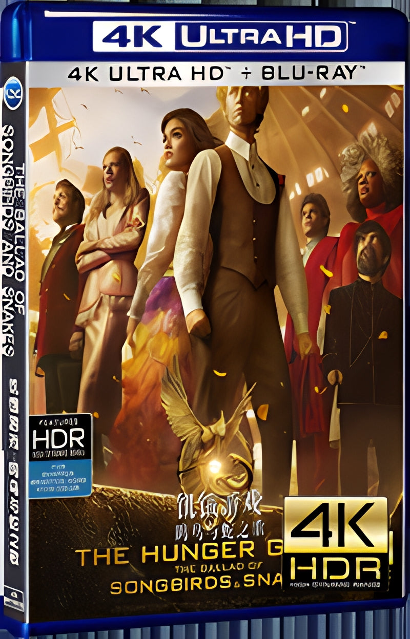 2023 The Ballad of Songbirds and Snakes Ultra HD 4K for Gift 1-Disc All RegionPlay Seal Box Blu-ray