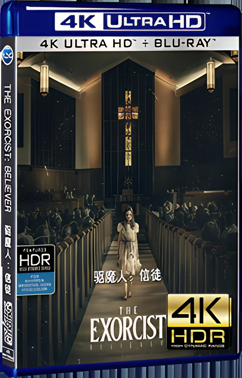 2023 The Exorcist: Believer Ultra HD 4K for Gift 1-Disc All RegionPlay Seal Box Blu-ray