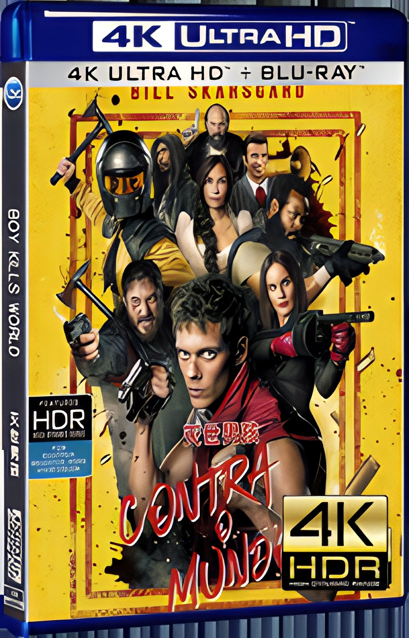 2023 Boy Kills World Ultra HD 4K for Gift 1-Disc All RegionPlay Seal Box Blu-ray