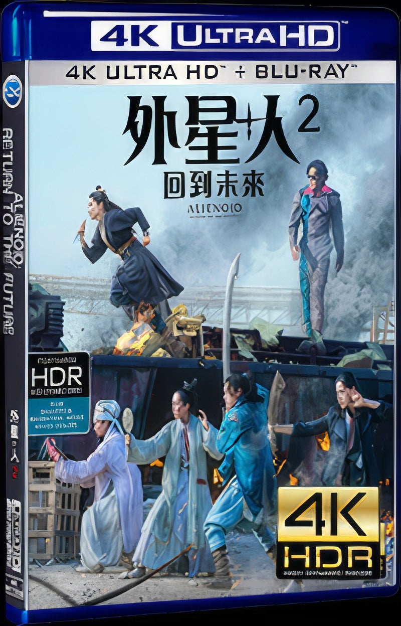 2024 Alienoid: Return to the Future Ultra HD 4K Movie 1-Disc Box Set for Gift Collection Blu-ray