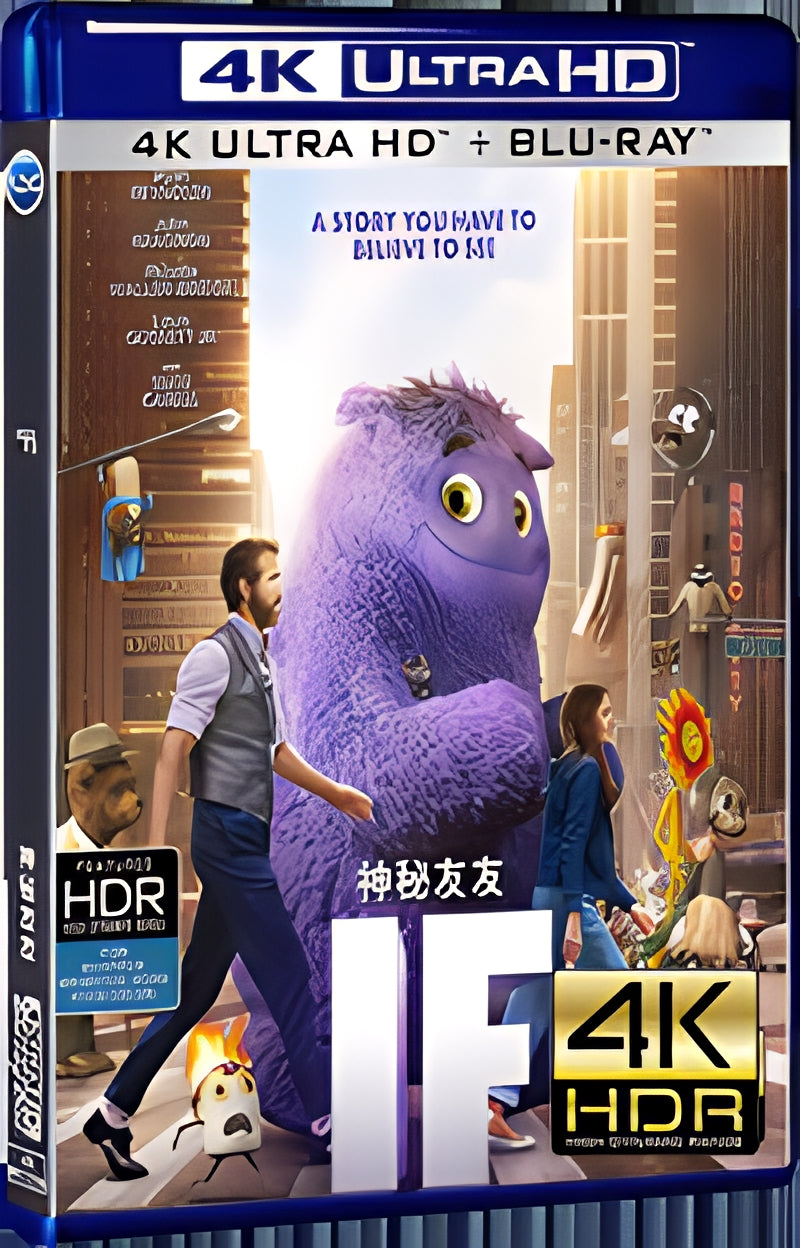 2024 IF Ultra HD 4K for Gift 1-Disc All RegionPlay Seal Box Blu-ray