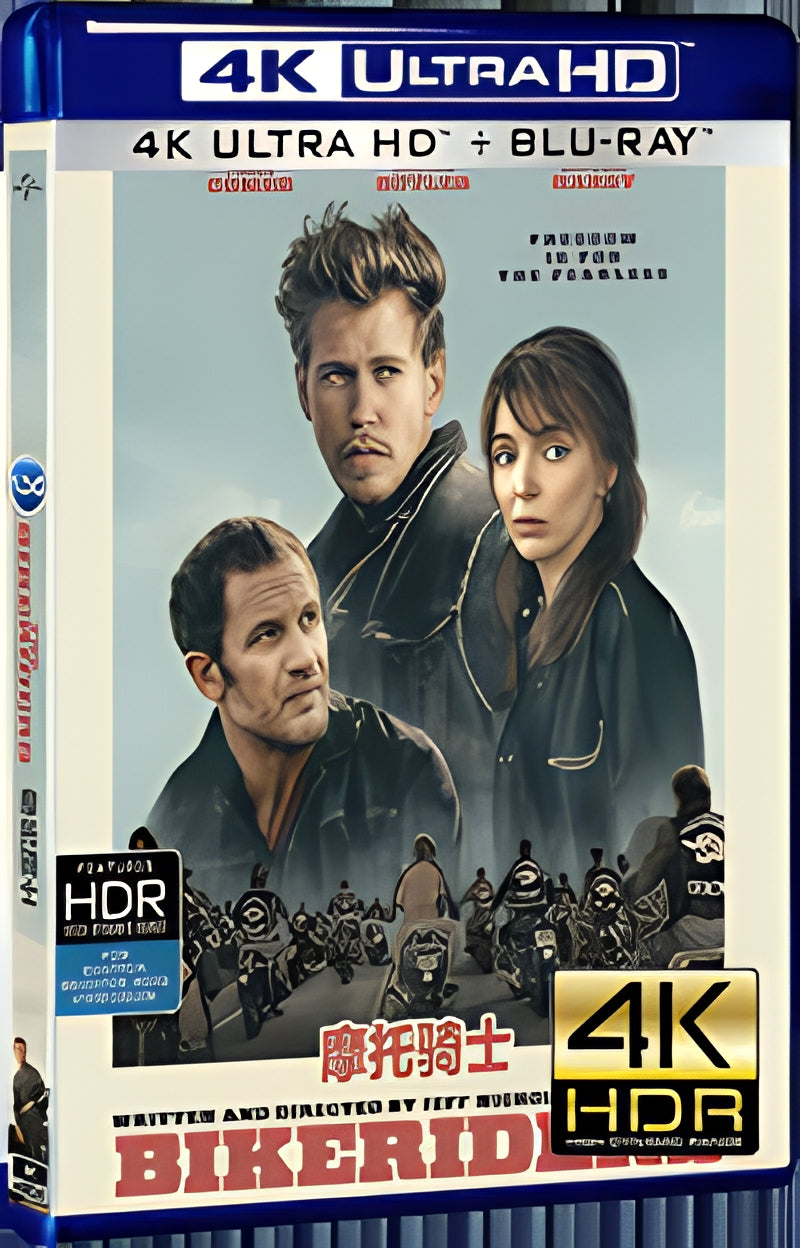 2023 The Bikeriders Ultra HD 4K for Gift 1-Disc All RegionPlay Seal Box Blu-ray