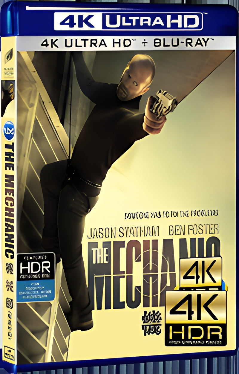 2011 The Mechanic Ultra HD 4K for Gift 1-Disc All RegionPlay Seal Box Blu-ray