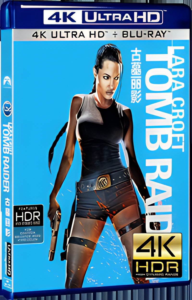 2001 Lara Croft: Tomb Raider Ultra HD 4K for Gift 1-Disc All RegionPlay Seal Box Blu-ray