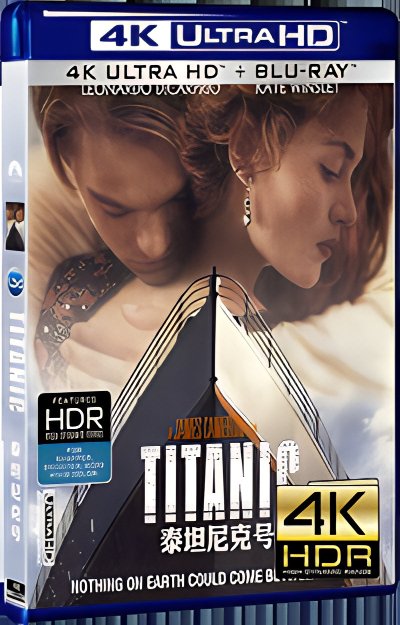 1997 Titanic Ultra HD 4K for Gift 1-Disc All RegionPlay Seal Box Blu-ray