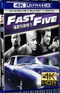 2011 Fast Five (2011) Ultra HD 4K for Gift 1-Disc All RegionPlay Seal Box Blu-ray