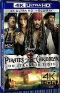 2011 Pirates of the Caribbean: On Stranger Tides Ultra HD 4K for Gift 1-Disc All RegionPlay Seal Box Blu-ray