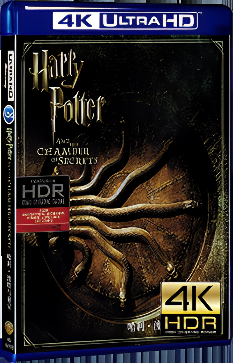 2002 Harry Potter and the Chamber of Secrets (2002) Ultra HD 4K for Gift 1-Disc All RegionPlay Seal Box Blu-ray