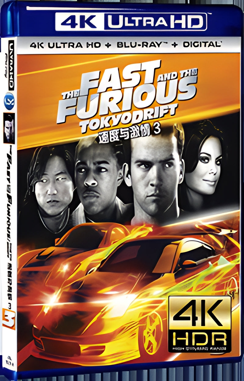 2006 The Fast and the Furious: Tokyo Drift (2006) Ultra HD 4K for Gift 1-Disc All RegionPlay Seal Box Blu-ray