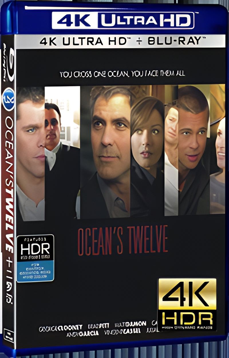 2004 Ocean's Twelve Ultra HD 4K for Gift 1-Disc All RegionPlay Seal Box Blu-ray
