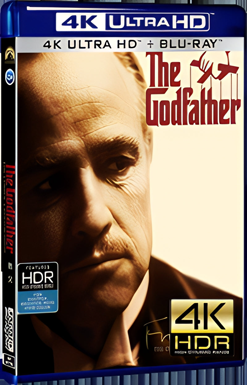 1972 The Godfather Ultra HD 4K for Gift 1-Disc All RegionPlay Seal Box Blu-ray
