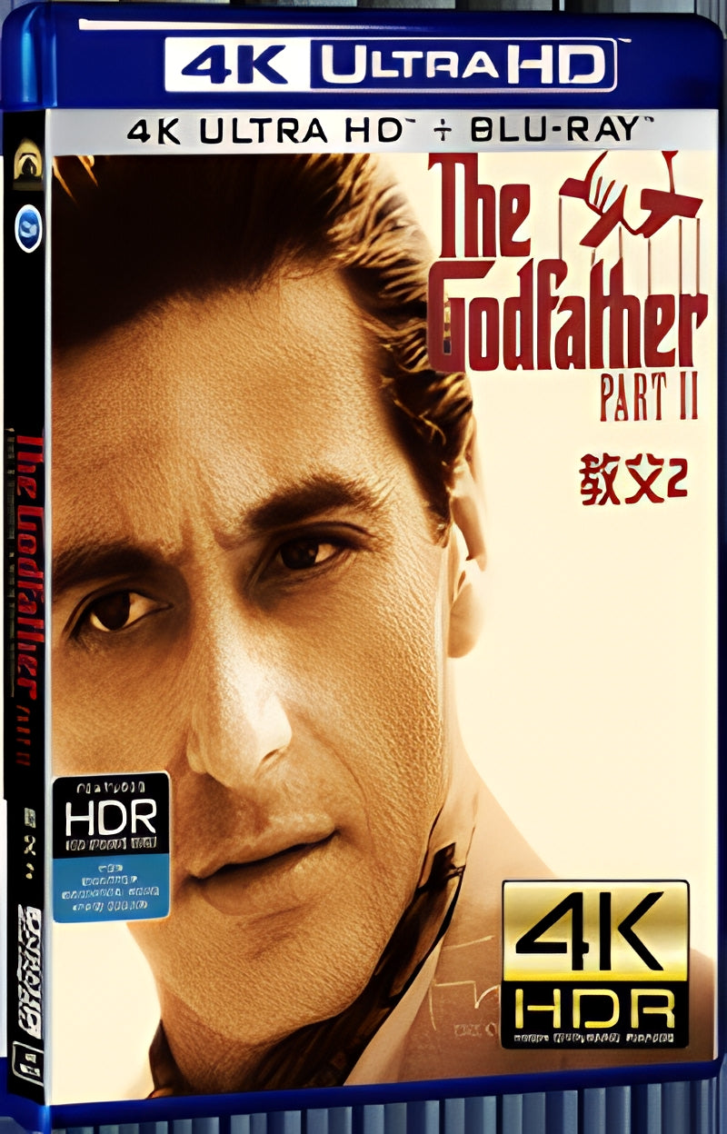 1974 The Godfather2 Ultra HD 4K for Gift 1-Disc All RegionPlay Seal Box Blu-ray