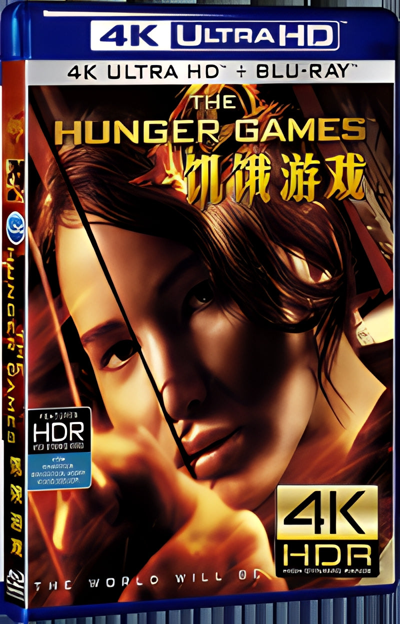 2012 The Hunger Games Ultra HD 4K for Gift 1-Disc All RegionPlay Seal Box Blu-ray