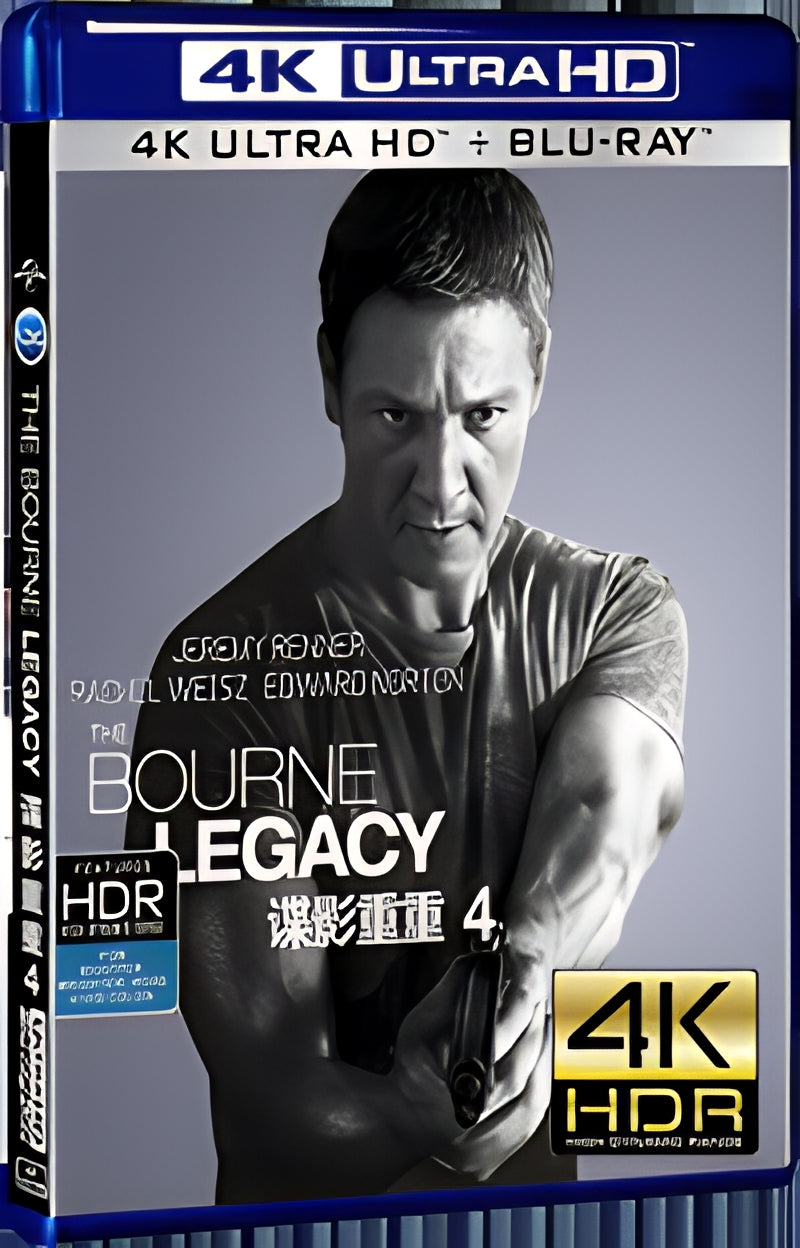2012 Spy Shadow Heavy 4 Ultra HD 4K for Gift 1-Disc All RegionPlay Seal Box Blu-ray