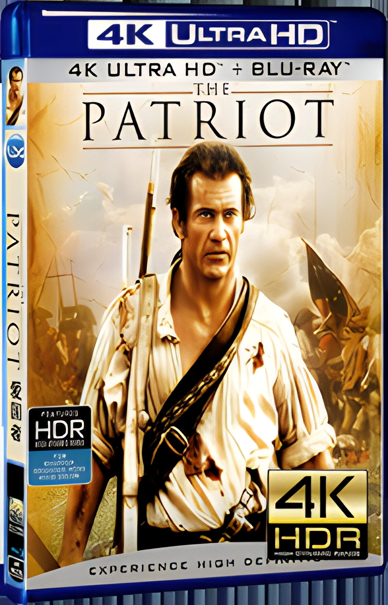 2000 The Patriot Ultra HD 4K for Gift 1-Disc All RegionPlay Seal Box Blu-ray