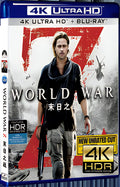 2013 World War Z Ultra HD 4K for Gift 1-Disc All RegionPlay Seal Box Blu-ray