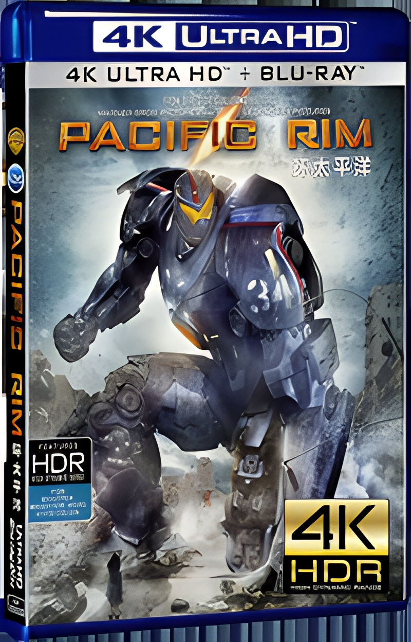 2013 Pacific Rim Ultra HD 4K for Gift 1-Disc All RegionPlay Seal Box Blu-ray