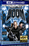 2005 Doom Ultra HD 4K for Gift 1-Disc All RegionPlay Seal Box Blu-ray