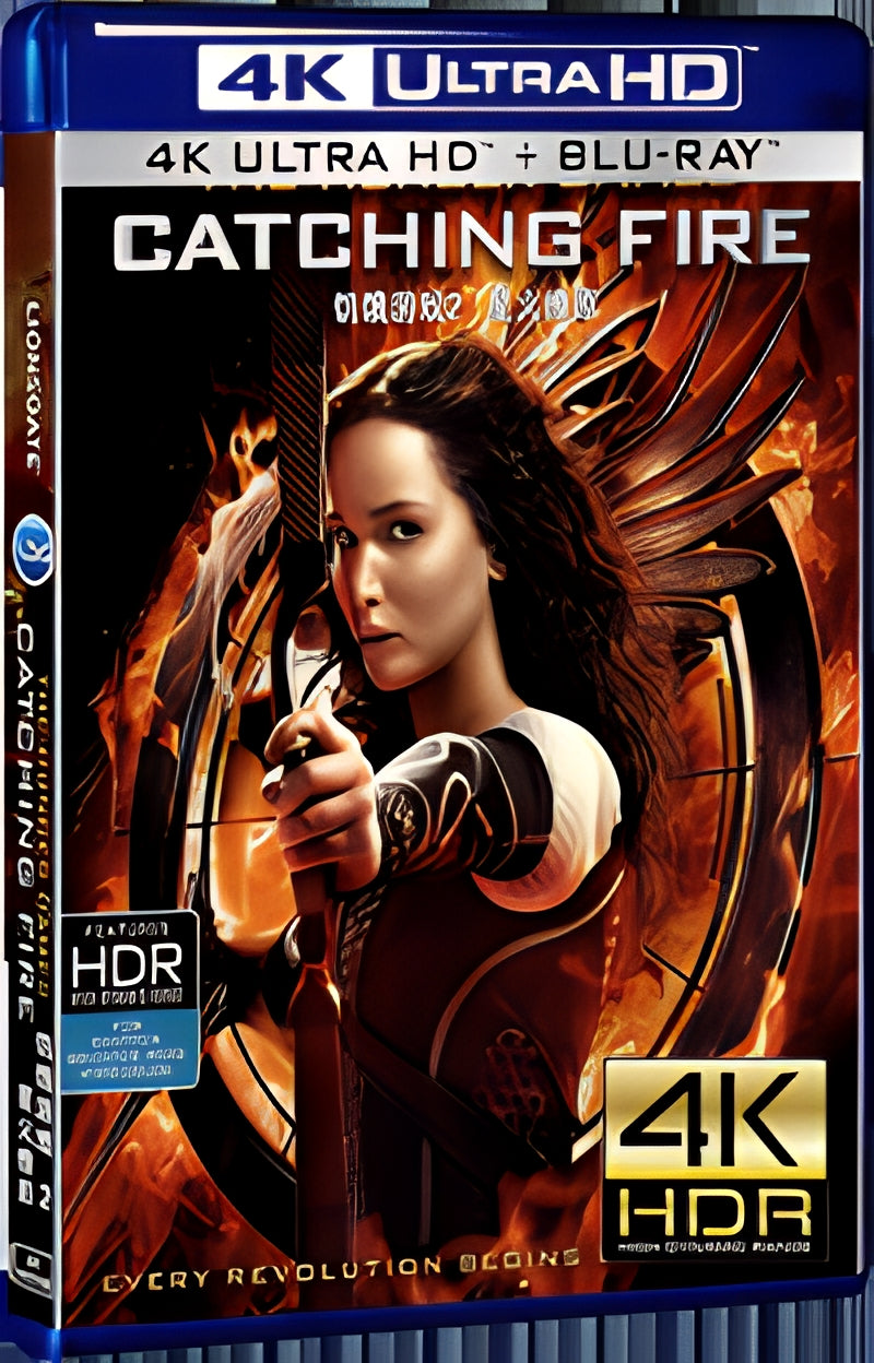 2013 The Hunger Games: Catching Fire Ultra HD 4K for Gift 1-Disc All RegionPlay Seal Box Blu-ray
