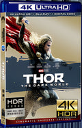 2013 Thor: The Dark World Ultra HD 4K for Gift 1-Disc All RegionPlay Seal Box Blu-ray