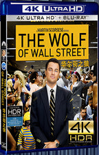 2013 The Wolf of Wall Street Ultra HD 4K for Gift 1-Disc All RegionPlay Seal Box Blu-ray