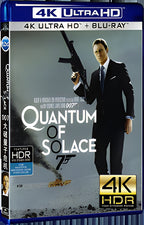 2009 Quantum Of Solace Ultra HD 4K for Gift 1-Disc All RegionPlay Seal Box Blu-ray