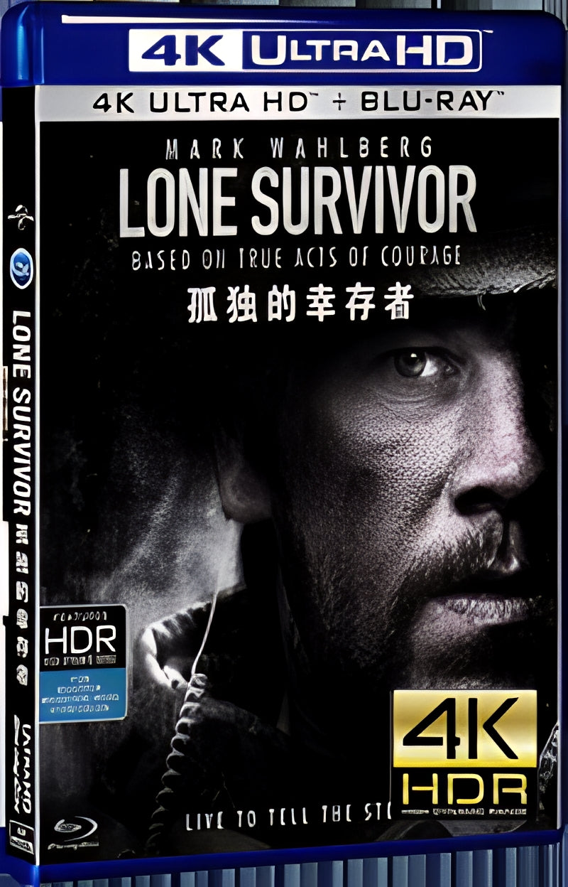 2013 Lone Survivor (2013) Ultra HD 4K for Gift 1-Disc All RegionPlay Seal Box Blu-ray
