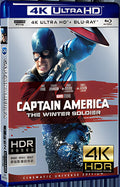 2014 Captain America: The Winter Soldier (2014) Ultra HD 4K for Gift 1-Disc All RegionPlay Seal Box Blu-ray